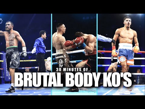 30 Minutes Of Brutal Body Punch Knockouts In Boxing