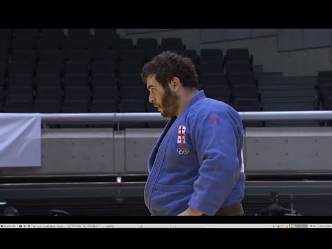 Levan Matiashvili (GEO) vs Keita Iwao (JPN) +100kg Tokyo Grand Slam 2014