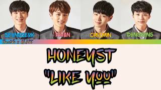 HONEYST (허니스트) - Like You (반하겠어) (ColorCoded Han/Rom/Eng Lyrics) l Lyrics Video By : HoshVi x ALICE