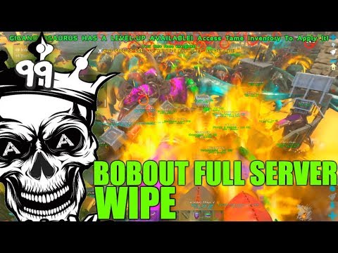 BLACKOUT MAIN SCORCHED WIPE - BLACKOUT VS 99 PROBLEMS PFG UWS (Ark Official Wipe Raid PVP