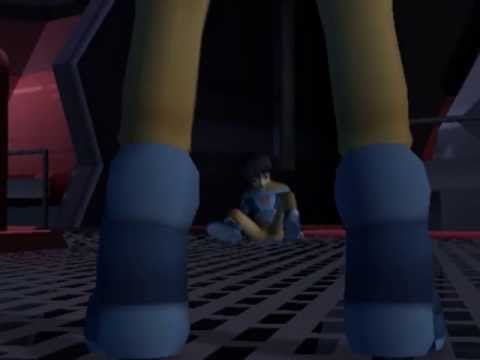 Xenosaga Episode I HD Cutscene 104 - Infected by U-DO - ENGLISH