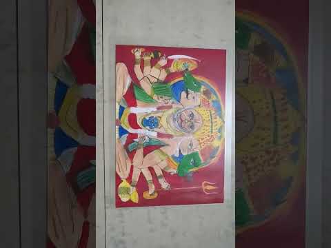 Panchmukhi Hanuman drawing|Yatharth Art #short #Yatharth Art