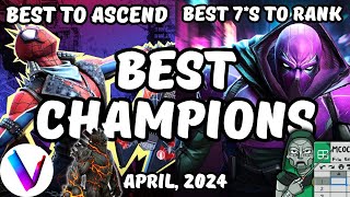 Best Champions Ranked & Tier List  - April 2024 MCoC - Vega