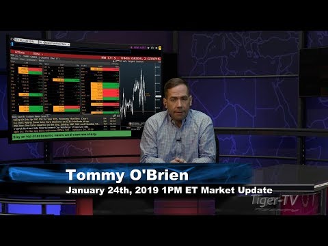 January 24th 1PM ET Market Update with Tommy O'Brien on TFNN