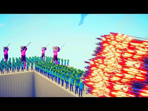 100x MINECRAFT ZOMBIES vs EVERY GOD - Totally Accurate Battle Simulator TABS
