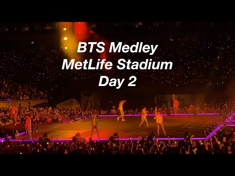 BTS (방탄소년단) MEDLEY METLIFE STADIUM DAY 2 (Dope, Baepsae, Fire, Idol) | 190519