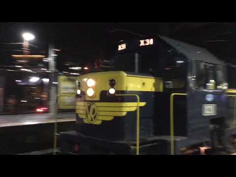 Traralgon Walhalla Tour locomotives T378/X31.