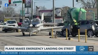 Small plane makes emergency landing in Gainesville