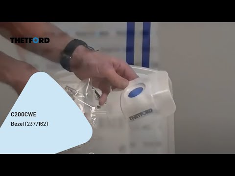 C200CWE | Bezel (2377162) replacement | Cassette toilet | THETFORD repair instructions