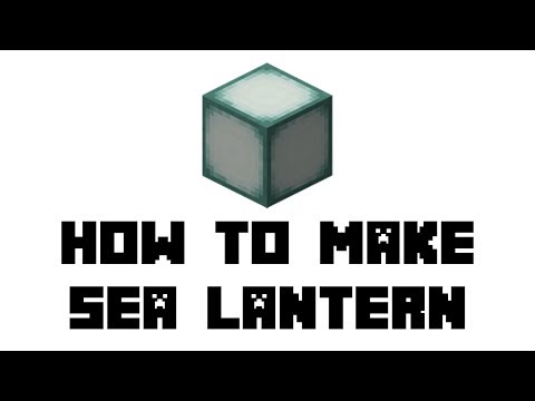 Minecraft: How to Make Sea Lantern