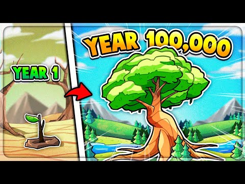 I Spent 100,000 Years EVOLVING This Forest...
