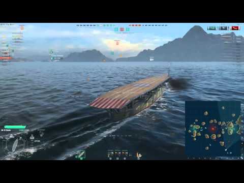 World of Warships - Japanese Carrier, Hosho Part I