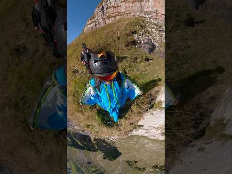 Grinding The Crack #gopro #wingsuit #basejump @GoPro
