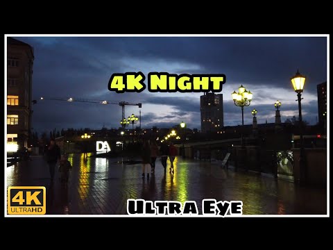 You will love madly this place 😱After watching this!! Night Walking in KALININGRAD/Russia 4K60fps