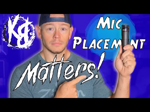 How To Place An SM57 For METAL TONES, and Why It's So Important!
