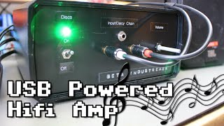 DIY USB Powered Hifi Amplifier