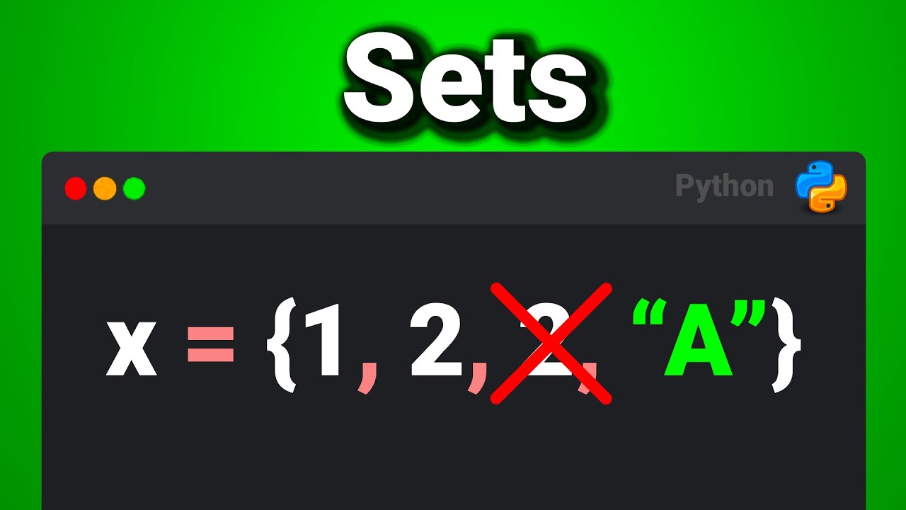 The Most Complete Tutorial on Python Sets