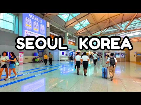 Exploring Incheon International Airport Terminal 1 | SEOUL KOREA 🇰🇷