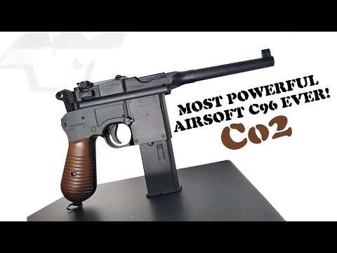 UMAREX LEGENDS MAUSER C96 / M712 / Co2 / Blowback / Airsoft Unboxing