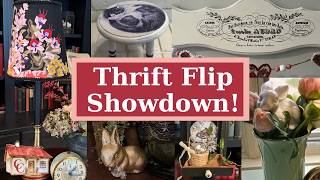 The Ultimate Thrift Store Showdown/Over 15 DIY Thrift Flip Projects!