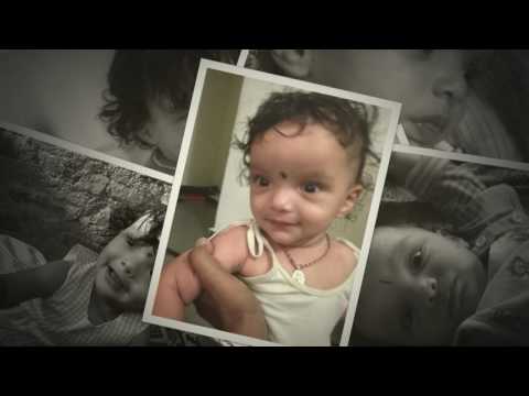 Veeksha  first birthday