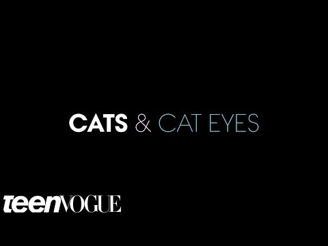 Go Behind The Scenes Of Our Cats And Cat Eyes Beauty Shoot
