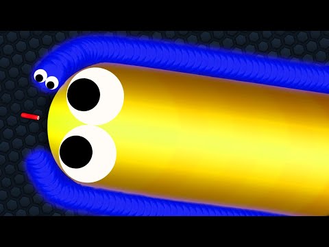 Slither.io Tiny Snake Trolling Giant Snakes - Epic Slitherio Gameplay