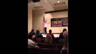 'The Empty Dance Shoes' Poetry Out Loud State Finals 2015