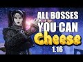 All Bosses You Can CHEESE Elden Ring Patch 1 16