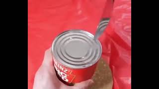 Cover art for Demo tries to open a soup can