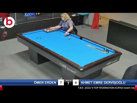 ÖMER ERDEN & AHMET EMRE DERVİŞOĞLU Bilardo Maçı - 