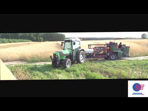 High efficiency after 5 years of working, Half row berry harvester JAREK 5