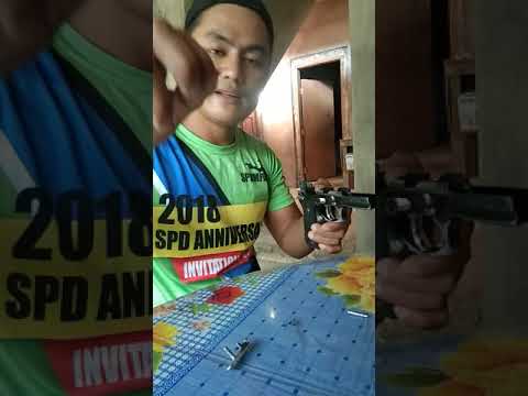 how to ensert trigger spring in a 9mm berreta or taurus PT92