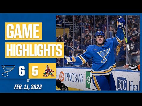 Game Highlights: Blues 6, Coyotes 5 (OT)