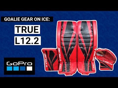 GoPro Hockey Goalie Gear On Ice: True 12.2 Goalie Pads, Blocker, and Catcher