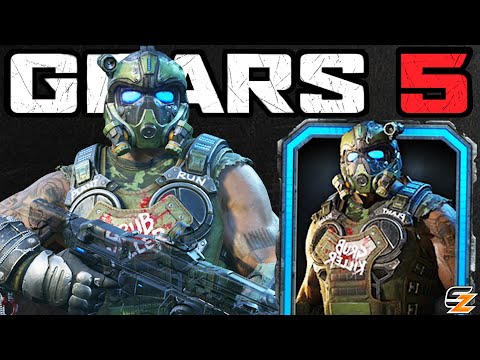 GEARS 5 Characters Gameplay - HIVEBUSTER CLAYTON CARMINE Character Skin Multiplayer Gameplay!