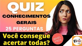 QUIZ DE CONHECIMENTOS GERAIS #23 