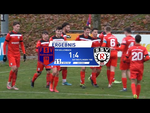 EnBW-Oberliga A-Junioren - FSV Hollenbach - SSV Reutlingen 1905