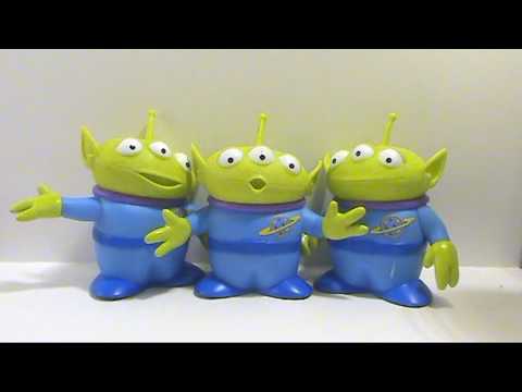 A video review of the Toy Story Collection; 3-Pack Space Aliens