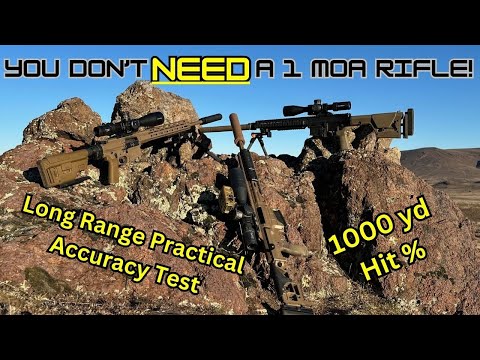 You Don't Need A 1 MOA Rifle! Practical Accuracy Test