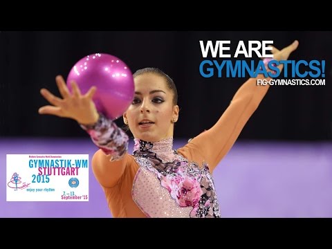 FULL REPLAY: 2015 Rhythmic Worlds, Stuttgart (GER) - Hoop + Ball Finals - We Are Gymnastics !