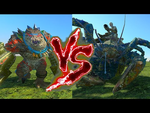 Cohort of Huatl VS The Lamprey's Revenge. Total War Warhammer 3