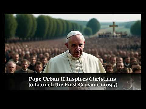 Pope Urban II Inspires Christians to Launch the First Crusade