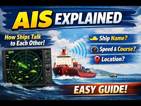 AIS Explained Easily | How Ships Talk to Each Other I What Is AIS | AIS Explained in Simple Language