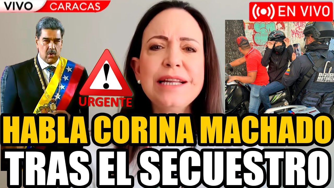 🔴URGENTE HABLA MARIA CORINA MACHADO EN VIVO ¡EDMUNDO LLEGA A VENEZUELA! | FRAN FIJAP