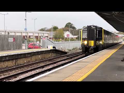 South Western Railway Class 444 444039 Arrives at Weymouth With 12.05 Waterloo to Weymouth 03/11/25
