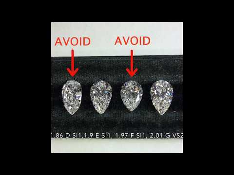 Pear Shape Diamond Tutorial