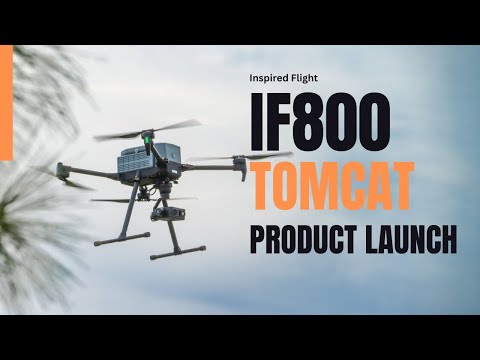 Inspired Flight - IF800 Tomcat - Blue UAS - Roadshow & Product Launch