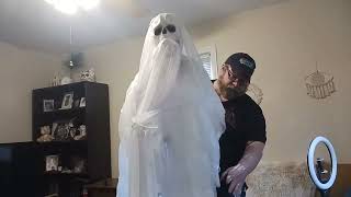 UNBOXING AND SETUP: Home Depot - 72 Standing Ghost