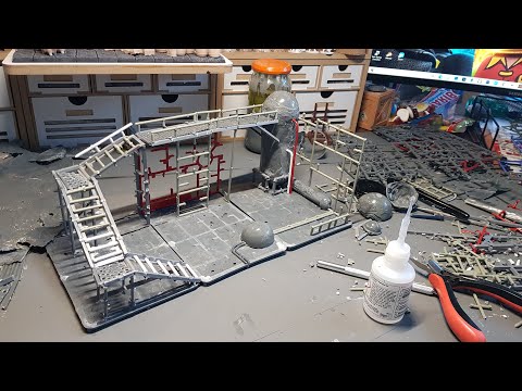 How to Make Modular NECROMUNDA Terrain using WARHAMMER Sprues